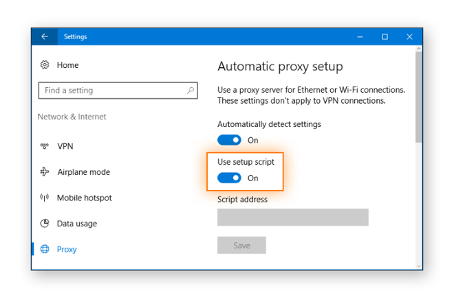 Como configurar e usar um servidor proxy Avast